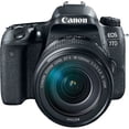 thumbnail image 3 of Canon EOS 77D DSLR Camera with 18-135mm USM Lens (Intl Model) - Starter Bundle, 3 of 6