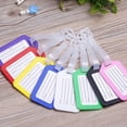 thumbnail image 4 of Harpily Business Card Holder 1Packs Luggage Tag Anti Loss Suitcase Tag Suitcase Boarding Pass Check Tag Tag Luggage Tag Tag One Size Red, 4 of 4