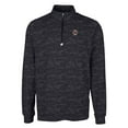 thumbnail image 2 of Men's Cutter & Buck Black Boston College Eagles Big & Tall Traverse Camo Print Stretch Quarter-Zip Pullover Top, 2 of 3