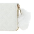 thumbnail image 5 of Ofertas Únicas 1 Pc Monedero de Monedas Cartera Portátil Cuadrado Cuadrícula Monedero con Cremallera Blanco, 5 of 5
