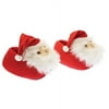 Streamline Imagined Cozy Snuggly Santa Claus Holiday Slippers Adult One Size