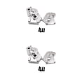 thumbnail image 3 of maskred Precision Engineering Medium Gear Box Housing For ECX 1/12 RC RGT 136100 Performance Improve Performance Of RC Car.Made silver 2Set, 3 of 6