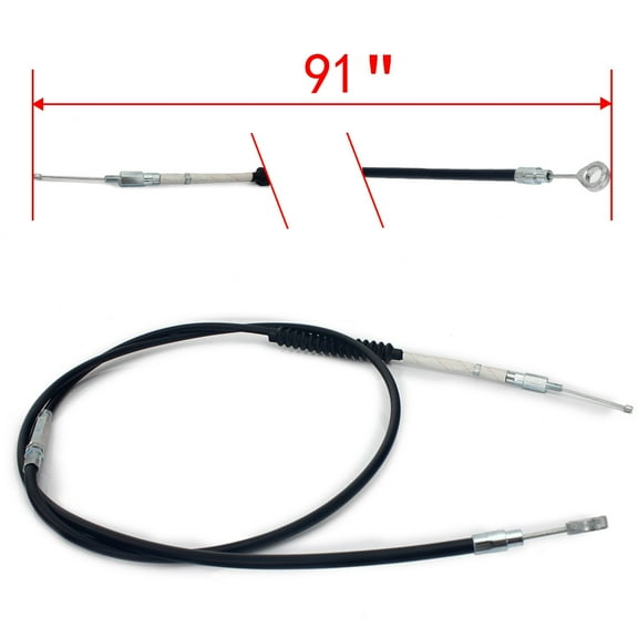 91" PVC Clutch Cable for Harley Dyna Softail Heritage Road King Glide Sportster Fatboy