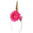 thumbnail image 1 of Elastic Flower Hairband Headwear Diadema Niñas - Oro 2, se describe Sunnimix Cinta para el oído del gato, 1 of 8