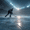 Hockey, variant on Flower Hummingbird Canvas Wall Art Home Decor for Living Room Bedroom Dining Room Hallway Office Kitchen