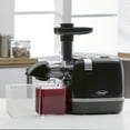 thumbnail image 4 of Omega Cold Press 365 Compact Masticating Horizontal Juicer, 150W Low-Speed 3-Stage Auger, in Black (H3000R), 4 of 9