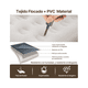 thumbnail image 3 of Cama Colchón Matrimonial Inflable Camping 2 Plazas Almohadas Ml Beige, 3 of 5