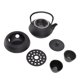 thumbnail image 5 of Tetera de Hierro Fundido, Té de Hierro Fundido Fácil de Usar Hervidor de Té Altamete Duradero Ahorro de Energía Con Tazas de Colador Más Cálido para Hogar, 5 of 7