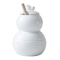 thumbnail image 4 of BRIGHTFUFU Ceramic Honey Container with Wood Spoon for Food Storage in Kitchen, 4 of 8