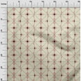 thumbnail image 2 of oneOone Cotton Silk Fabric Diamond Geometric Fabric Prints By Yard 42 Inch Wide, 2 of 4