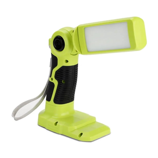 Luz de Trabajo LED de Mano Linterna Portátil Luz Exterior para Makita/Dewalt/Milwaukee/Bosch/Ryobi Batería de Iones de Litio de 18V Luz de Herramienta