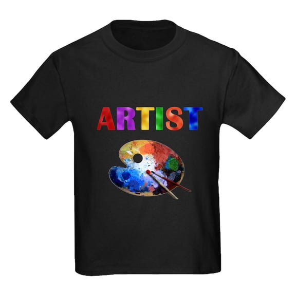 CafePress - Artist T Shirt - Dark T-Shirt Kids XS-XL