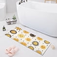 thumbnail image 7 of Sun Faces Bathroom Rug Non Slip Bathroom Mats Entry Door Soft Carpets for Kitchen Bedroom Living Room 39x20 inch, 7 of 7