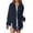 A-Navy422, variant on Women's Oversized Button Down Shirt Breathable Casual Vacation Blouse Everyday Wear