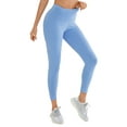 thumbnail image 5 of urbciety Women's High Waisted Tummy Control Yoga Leggings,Scrunch Workout Running Tights, 5 of 7