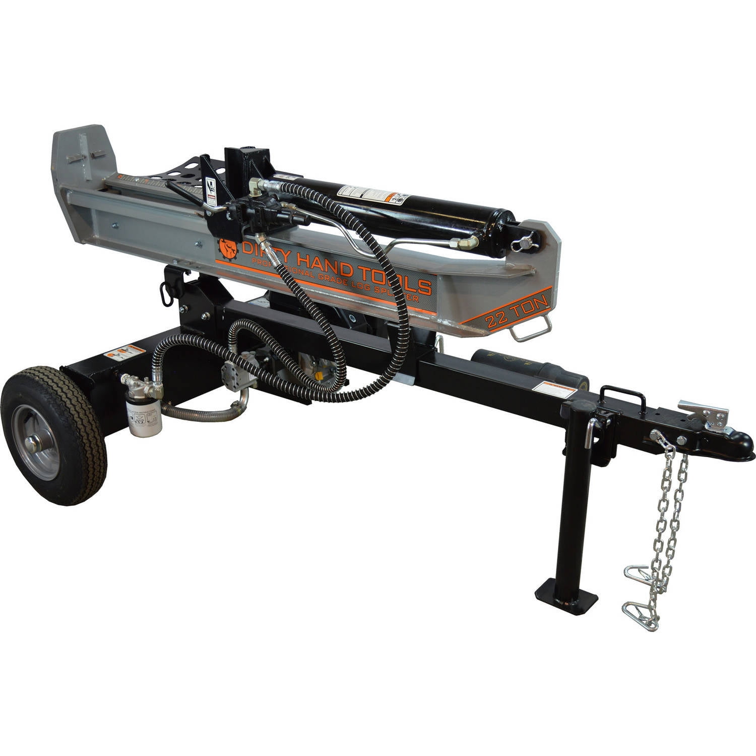 Dirty Hand Tools 22 Ton Horizontal Vertical Log Splitter, Kohler Engine by FrictionlessWorld LLC