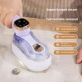 thumbnail image 2 of Handheld Steam Iron with Anti-Scalding Base, Mini Portable Steam Ironing Machine, Travel Steamer Iron with Swivel Handle for University Dormitories, Offices & Homes, 2 of 8