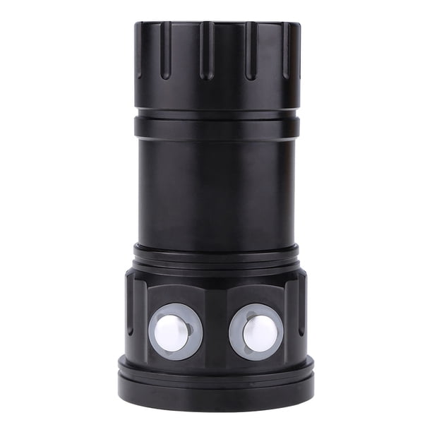Zetiling Linterna de Buceo LED, antorcha subacuática Impermeable, luz de Buceo submarina de Seguridad para Actividades subacuáticas y Actividades al Aire Libre Ecomeon no