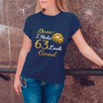 thumbnail image 3 of I Make 63 Look Good T-Shirt - Funny Birthday Tee for Women - Great Gift for Turning 63, 3 of 4