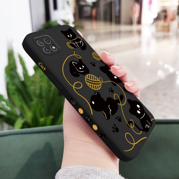Funda Creativa Para Teléfono Samsung Galaxy A22 A12 4G 5G Blanda A02 A02S Todo Alrededor De Protección