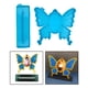 thumbnail image 3 of Foto mariposa con foto en forma de mariposa, fotomontaje, bricolaje, fabricación de adornos para regalo de cumpleaños azul, 3 of 9