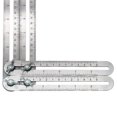 thumbnail image 2 of Herramienta de plantilla de ángulo universal - Regla multiángulo de metal fácil de usar - Ultra precisa - Utilidad fácil con una sola mano, 2 of 5