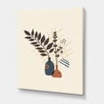 thumbnail image 3 of Ancient Boho Art Minimalistic Flowers I 24 in x 32 in Painting Canvas Art Print, by Designart, 3 of 4