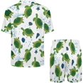 thumbnail image 4 of Sdmnsg-T Tropical Summer Surfboard Women Pajama Set Short Sleeve Comfy Pjs Sets 2 Piece Lounge Set, 4 of 8
