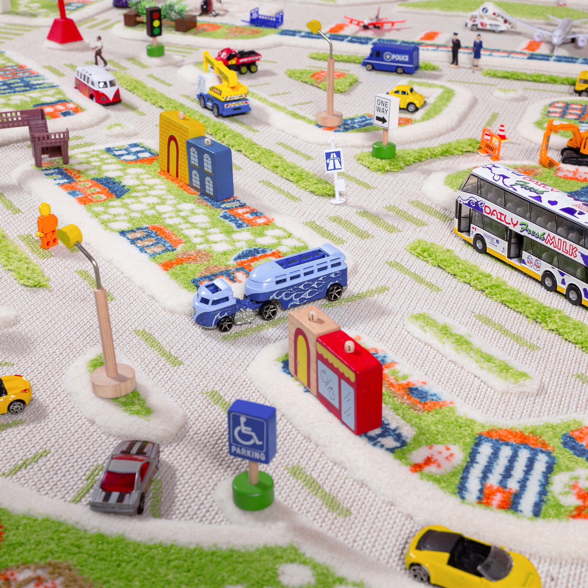 IVI Mini City Play Mat Rug