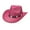 Z-Hot Pink, variant on Uclet Denim Cowboy Hats For Women Western Cowboy Hat Felt Wide Brim Cowboy Cowgirl Hat for Party Costume Dress Up Cosplay Cowboy Hat Denim Cowboy Hat Jean Cowboy Hat Womens Visors Black M