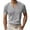 Grey, variant on Men's Casual V Neck Loose Short Sleeve T Shirt - Lightweight Corduroy Fabric Top for Daily Wear and Outdoor Activities Mens T-Shirts Big and Tall T Shirts Slim 6x