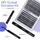 thumbnail image 5 of Kit de extensiones de pestañas LEESKELASH DIY Eyelash, 280 piezas individuales, 5 of 8