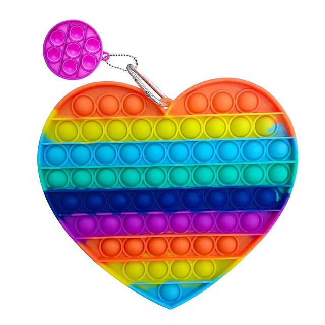 Juguete sensorial Push Bubble Fidget para aliviar el estrés del autismo