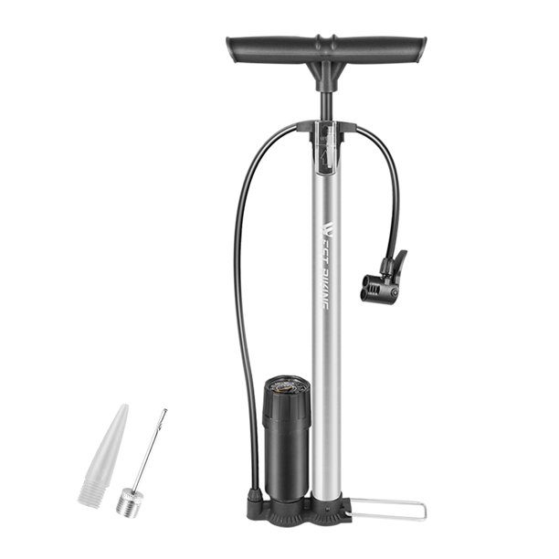 Bomba Inflador de neumáticos Ndcxsfigh WEST BIKING con barómetro