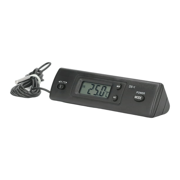 Monitor de indicador de temperatura, termómetro digital Medidor de temperatura Medidor de temperatura del automóvil Termómetro digital Valor inmejorable