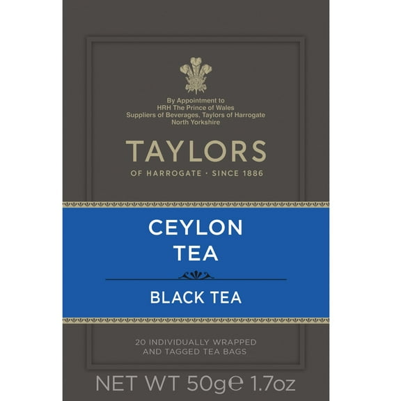 Taylors of Harrogate Ceylon Black Tea - 20 Teabags