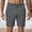 Grey, variant on Daolelai Men's Casual Shorts
