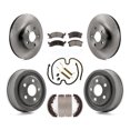 thumbnail image 1 of Transit Auto Front Rear Disc Brake Rotors Semi-Metallic Pads and Drum Kit (7Pc) for Car 1996-1998 Pontiac Sunfire Except Vehicles Built USA Market K8F-102882, 1 of 11