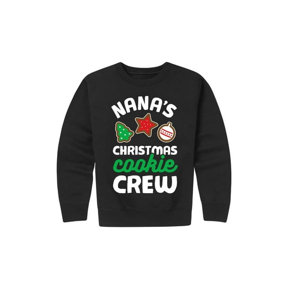 Instant Message - Christmas Cookie Nanas - Youth Crew Fleece