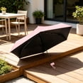 thumbnail image 6 of Voglyf Mini Travel Folding Umbrella, Small Compact and Lightweight, Pocket Size Sun Rain Umbrella, Portable Windproof Small Parasol with Storage for Women Men Travel Outdoor Carry Gift,Pink, 6 of 8