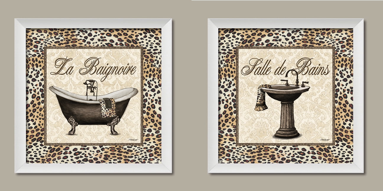 French Leopard Print Old Fashioned Bath Tub And Sink Kitchen Leopard Print Old Fashioned Bath Tub