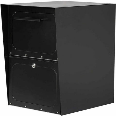 Architectural Mailboxes Oasis Locking Post Mount Drop Box, Bronze
