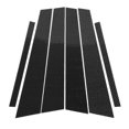 thumbnail image 1 of Carbon Fiber Car Window B pillars Trim Cover Decorative Sticker for BMW 5 Series E60 2004-2010, 1 of 5