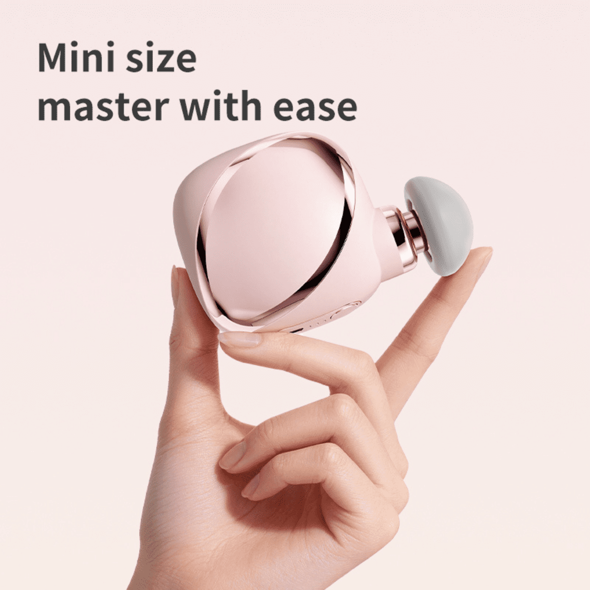 Harmo touch mini Massge Gun with 3 Massage Heads; Percussion Deep Tissues Muscle Massager; Portable Handheld Massager for Home, Gym, Office, Outdoors; Golden