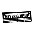 thumbnail image 3 of TISHITA Metal Hanger Display Iron Display Hanger Rack for Sports Medals Sports Award never give up, 3 of 8