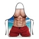 thumbnail image 1 of Advancent Delantal sin mangas colorido para hombres musculosos barbacoa cómodo de llevar barbacoa musculoso para hombre Cubiertas para muebles de jardín YH04, 1 of 6