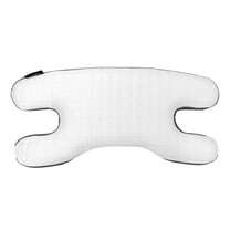 Wondertech Ergonomic Memory Foam Facial Pressure Relief Beauty Pillow with Cooling Cover