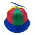 thumbnail image 1 of Sombrero de cubo de hélice, de arcoíris, gorra de béisbol, sombrero de pescador con cuentas de libélula Estilo B Talla Adultos jinwen Sombreros de hélice, 1 of 8