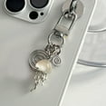 thumbnail image 6 of BQBQERT Small Aesthetic Keyring Lovely White Jellyfish Charm for Backpack Camera Keys Gifts Ideas Daily Use, 6 of 7