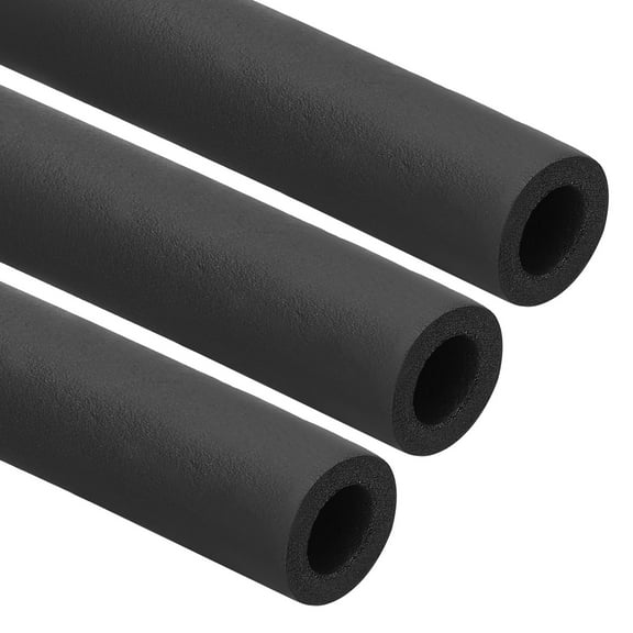Uxcell 3Pcs 3/4"(19mm) ID x 6Ft Pipe Insulation Foam Tube